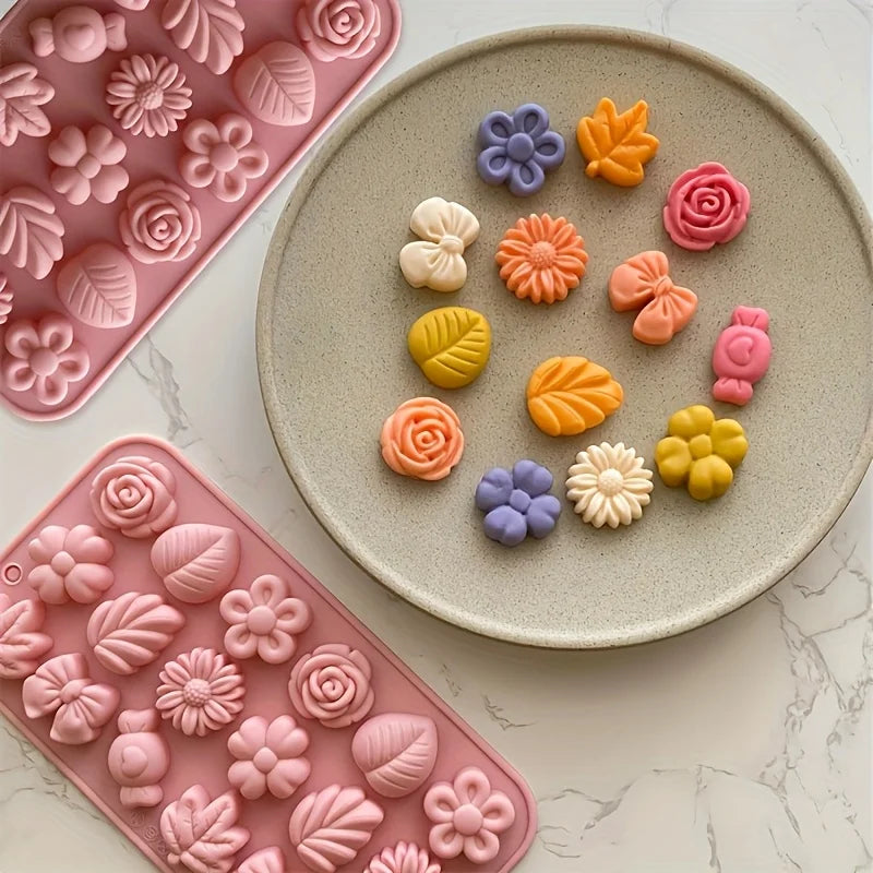 Molde de Silicona de 18 Piezas para  Wax Melts